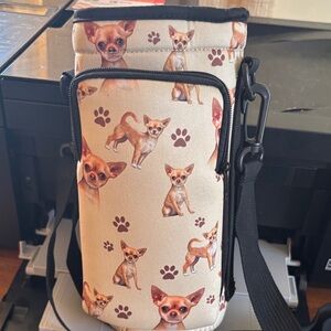 Kangol Black Insulated Bottle Holder